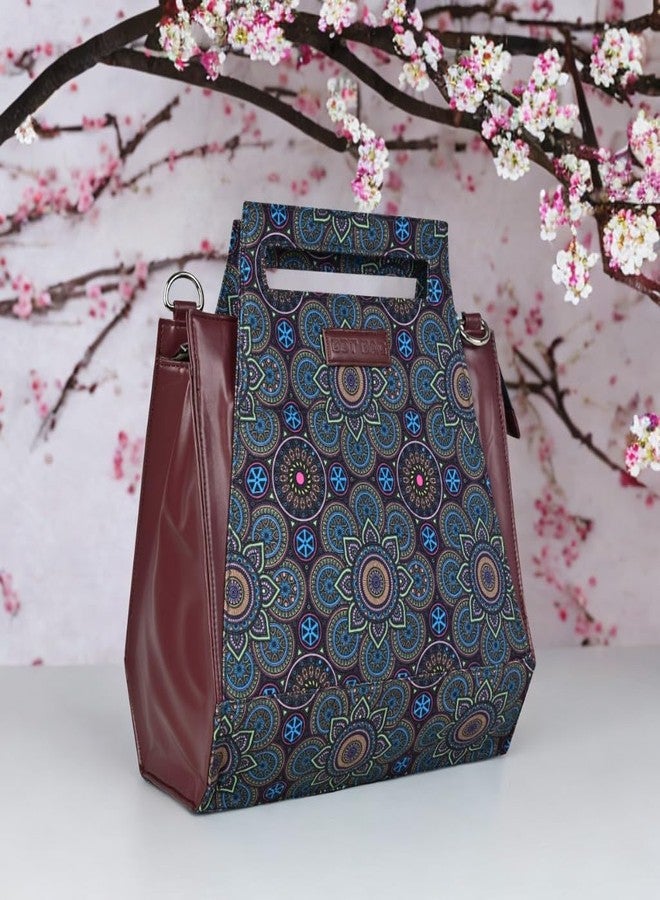 Bot Bag handbag for women Astrology Motif Stylish Bags for Office Use | Stylish Tote for Office Use | Purse for Women - Image 2